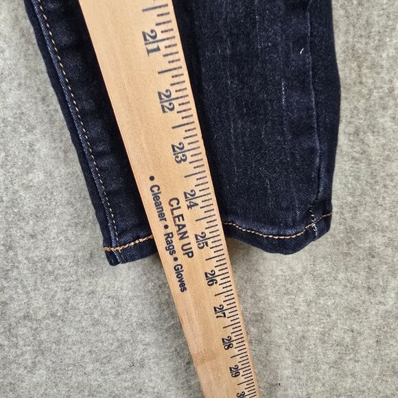 No Boundaries Womens Dark Wash Skinny Jeans Size 11 Cotton Blend Stretch Denim - Picture 7 of 7